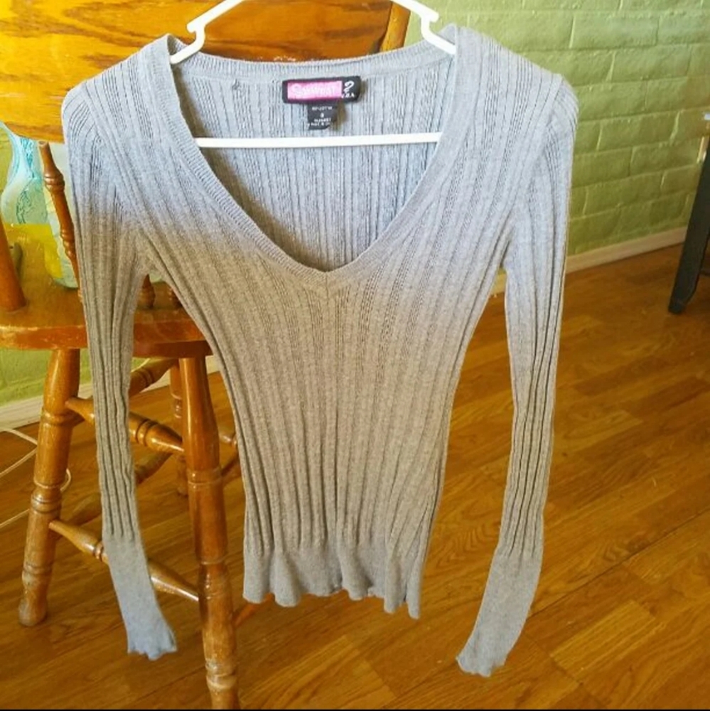 Gray long sleeve